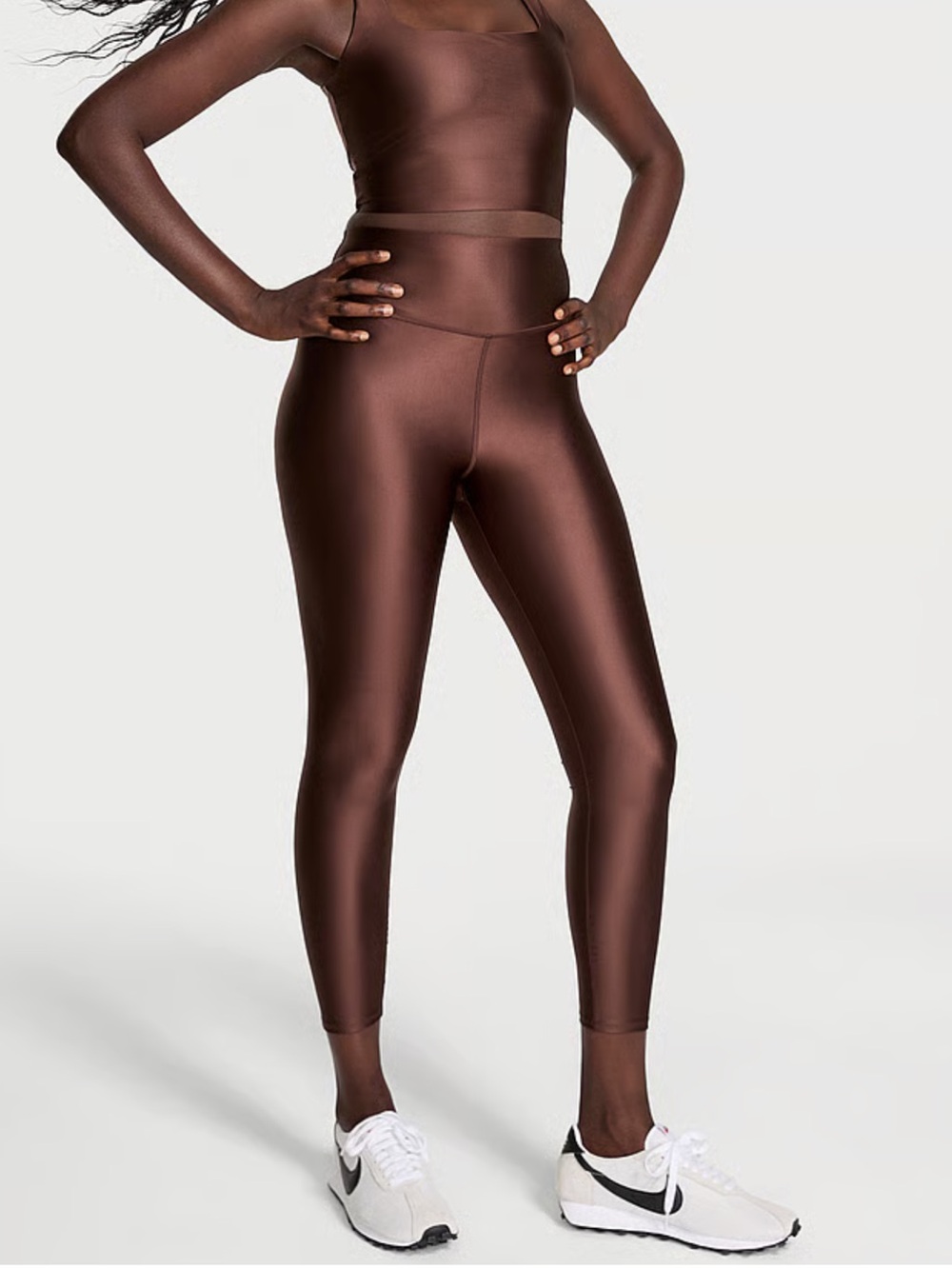 Victoria's Secret Brown High-Waist Sculpting Leggings